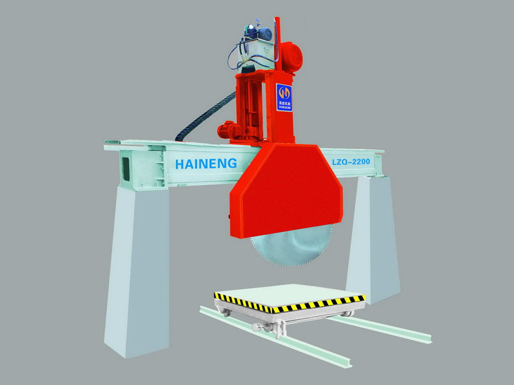 Lzo-1800a /2200A pórtico tama?o medio máquina de corte de piedra